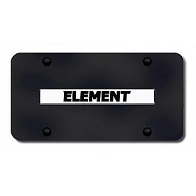 Automotive Gold License Plate - Element Stainless Steel - ELENGB