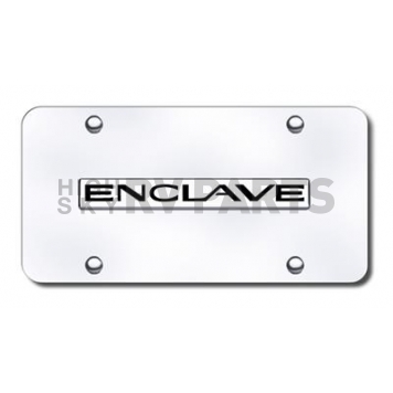 Automotive Gold License Plate - Enclave Stainless Steel - ENCNCC