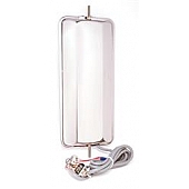 Grote Industries Exterior Mirror Power Rectangular Silver Single - 28461