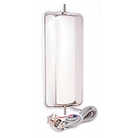 Grote Industries Exterior Mirror Power Rectangular Silver Single - 28461