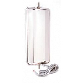 Grote Industries Exterior Mirror Manual Rectangular Silver Single - 28463