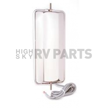 Grote Industries Exterior Mirror Manual Rectangular Silver Single - 28463