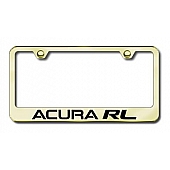 Automotive Gold License Plate Frame - Gold Stainless Steel - LFARLEG
