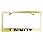Automotive Gold License Plate Frame - Gold Stainless Steel - LFENVEG