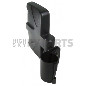 CIPA USA Exterior Mirror Rectangular Manual Black Single - 01139-1