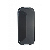 Grote Industries Exterior Mirror Manual Rectangular Black Single - 16142