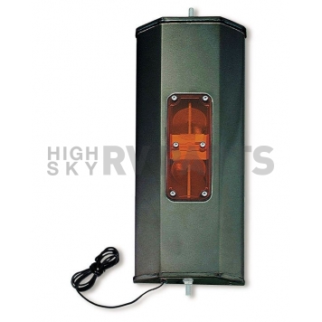Grote Industries Exterior Mirror Manual Rectangular Black Single - 16172