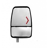 Velvac Exterior Mirror Glass Rectangular Manual Single - 709449
