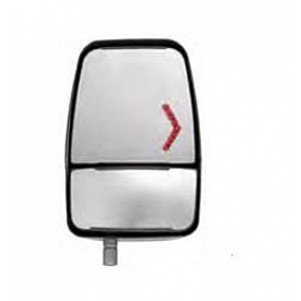 Velvac Exterior Mirror Glass Rectangular Manual Single - 709449
