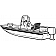 Carver Boat Cover V-Hull Bass Boat Gray Polyester - 71220P10