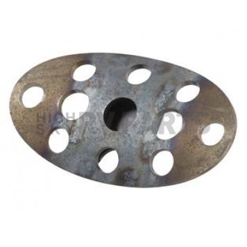 Lokar Performance Brake Pedal Pad - Aluminum Silver Nostalgic - BAG6156
