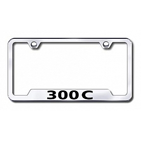 Automotive Gold License Plate Frame - Gold Stainless Steel - GF30CEG