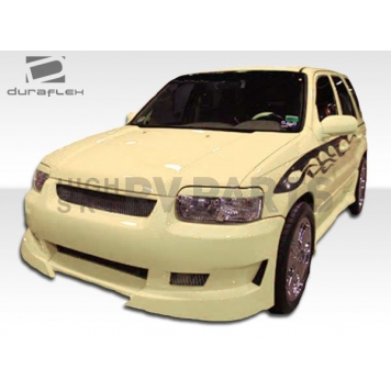 Extreme Dimensions Side Skirt - Primered Fiberglass Reinforced Plastic Black Set of 2 - 100226