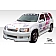 Extreme Dimensions Side Skirt - Primered Fiberglass Reinforced Plastic Black Set of 2 - 100226