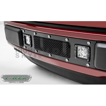 T-Rex Truck Products Grille Insert - Small Mesh Rectangular Black Powder Coated Steel - 6325791