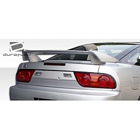 Extreme Dimensions Spoiler - Custom Primered Fiberglass Black - 104226
