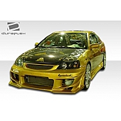 Extreme Dimensions Side Skirt - Primered Fiberglass Reinforced Plastic Black Set of 2 - 100231