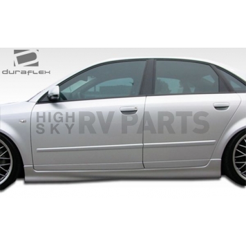 Extreme Dimensions Side Skirt - Primered Fiberglass Reinforced Plastic Black Set of 2 - 100290