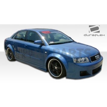 Extreme Dimensions Side Skirt - Primered Fiberglass Reinforced Plastic Black Set of 2 - 100290-4