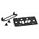 Warrior Products License Plate Bracket - Steel Black - 2360