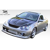 Extreme Dimensions Side Skirt - Primered Fiberglass Reinforced Plastic Black Set of 2 - 100308