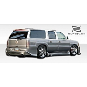 Extreme Dimensions Side Skirt - Primered Fiberglass Reinforced Plastic Black Set of 2 - 100333