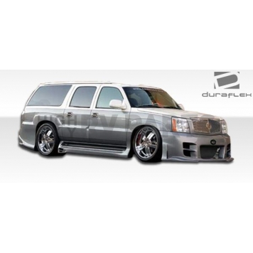 Extreme Dimensions Side Skirt - Primered Fiberglass Reinforced Plastic Black Set of 2 - 100333-1