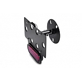 Warrior Products License Plate Bracket - Steel Black - 2380