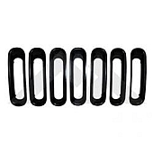 Crown Automotive Grille - Black Painted Plastic - RT26056