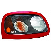 GT Styling Headlight Cover - Composilite Carbon Fiber Full Cover Set Of 2 - 965405