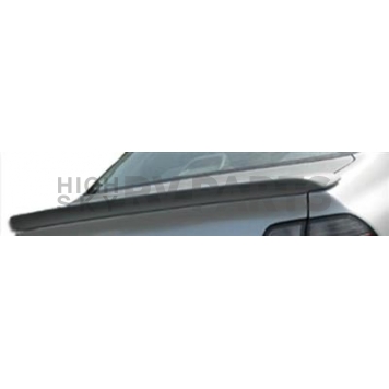 Extreme Dimensions Spoiler - Flush Mount Wing Trunk Lid Matte Fiberglass Black - 103642