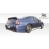 Extreme Dimensions Side Skirt - Primered Fiberglass Reinforced Plastic Black Set of 2 - 100013