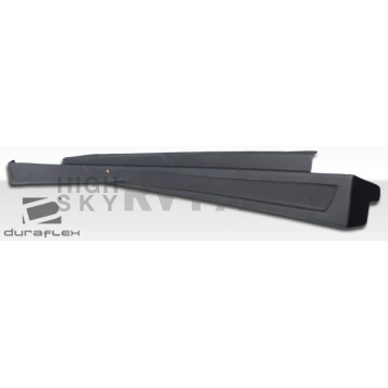 Extreme Dimensions Side Skirt - Primered Fiberglass Reinforced Plastic Black Set of 2 - 100013-2