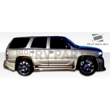 Extreme Dimensions Side Skirt - Primered Fiberglass Reinforced Plastic Black Set of 4 - 100346