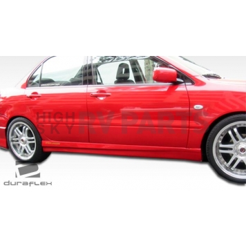 Extreme Dimensions Side Skirt - Primered Fiberglass Reinforced Plastic Black Set of 2 - 100372-1