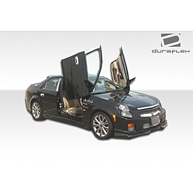 Extreme Dimensions Side Skirt - Primered Fiberglass Reinforced Plastic Black Set of 2 - 100427