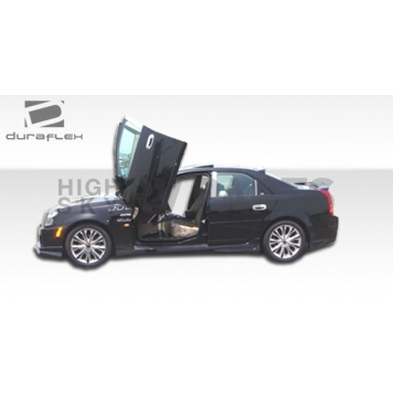 Extreme Dimensions Side Skirt - Primered Fiberglass Reinforced Plastic Black Set of 2 - 100427-4