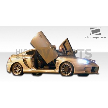 Extreme Dimensions Side Skirt - Primered Fiberglass Reinforced Plastic Black Set of 2 - 100450