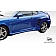 Extreme Dimensions Side Skirt - Primered Fiberglass Reinforced Plastic Black Set of 2 - 100450