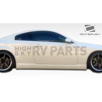 Extreme Dimensions Side Skirt - Primered Fiberglass Reinforced Plastic Black Set of 2 - 100463
