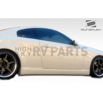 Extreme Dimensions Side Skirt - Primered Fiberglass Reinforced Plastic Black Set of 2 - 100463-8