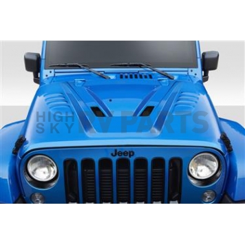 Extreme Dimensions Hood - Fiberglass Reinforced Plastic Black - ABR - 112796