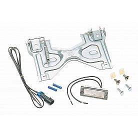 Street Scene License Plate Bracket - Silver Steel - 95061100
