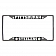 Fan Mat License Plate Frame - NFL Pittsburgh Steelers Logo Metal - 17212