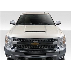 Extreme Dimensions Hood - Fiberglass Reinforced Plastic Black - RK-S - 112797
