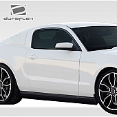 Extreme Dimensions Side Skirt - Primered Fiberglass Reinforced Plastic Black Set of 2 - 107607