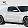 Extreme Dimensions Side Skirt - Primered Fiberglass Reinforced Plastic Black Set of 2 - 107607