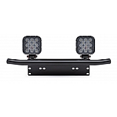 Sylvania Silverstar License Plate Bracket Black - 34082