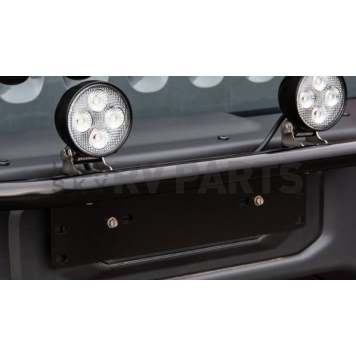 Sylvania Silverstar License Plate Bracket Black - 34082-2