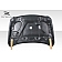 Extreme Dimensions Hood -  Fiberglass Reinforced Plastics Black - 112798